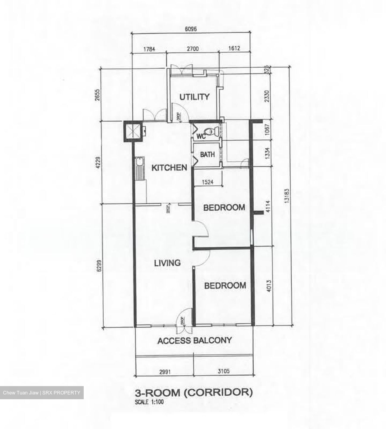 Blk 123 Kim Tian Road (Bukit Merah), HDB 3 Rooms #599599491